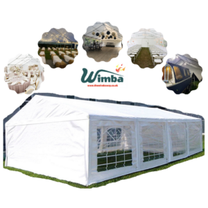 4x8m Deluxe Heavy-Duty 220gsm PE Marquee