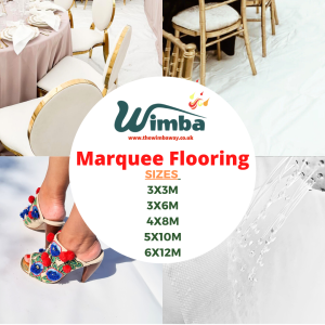 3x3m Soft PVC Canvas Outdoor Event Flooring